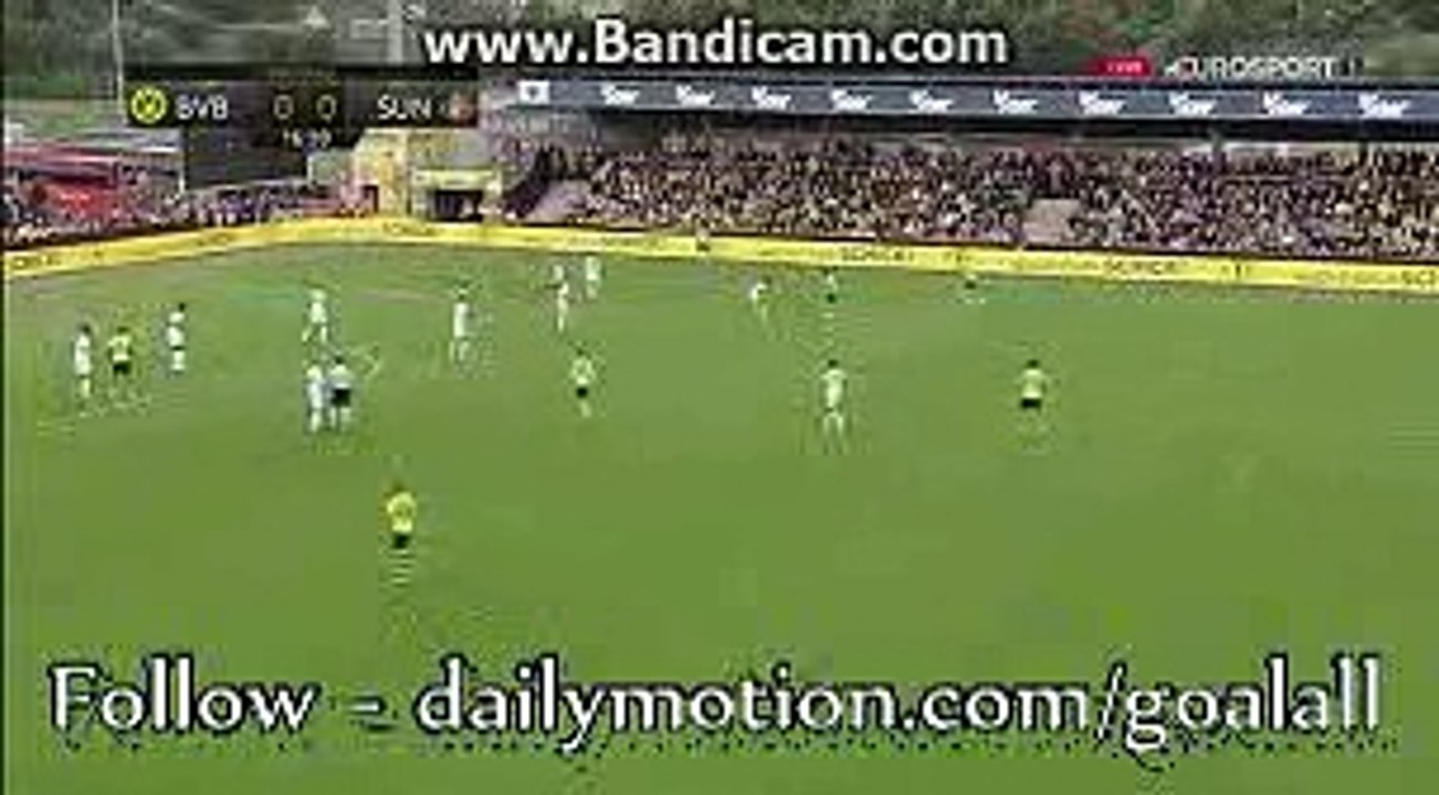 Nuri Şahin Fantastic Goal - Borussia Dortmund 1-0 Sunderland - Friendly Match 05.08.2016 HD
