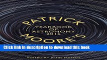 Ebook Patrick Moore s Yearbook of Astronomy 2016 Full Online