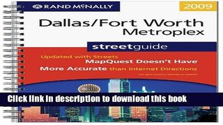 Ebook Rand McNally Dallas/Fort Worth Metroplex Streetguide Full Online