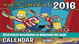 Ebook The Simpsons Mini Wall Calendar (2016) Full Online