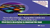 [Read PDF] Analyzing Application Service Providers (Sun Microsystems Press) Download Online