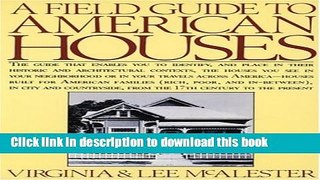 Ebook A Field Guide to American Houses Free Download