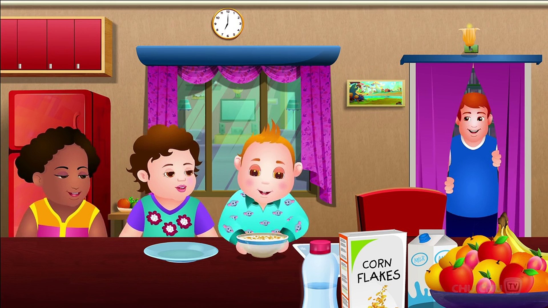 Johny Johny Yes Papa Part 4 Cartoon Animation Nursery Rhymes & Songs for  Children ChuChu TV - video Dailymotion