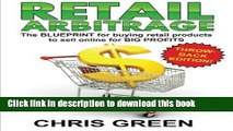 PDF Retail Arbitrage: The Blueprint for Buying Retail Products to Resell Online  Read Online