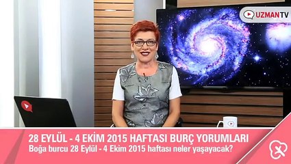 Boğa burcu 28 Eylül - 4 Ekim 2015 haftası neler yaşayacak?