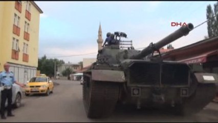 Kars - Darbecilerin Kullandığı Tank Kışlaya Döndü