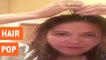 Woman Pops Hair To Get Rid of Headaches | Hair Popping