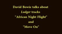 David Bowie talks about Lodger in 1979