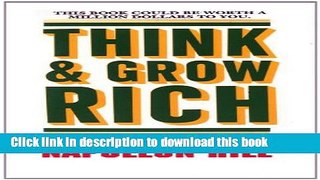 Books Think and Grow Rich Free Online