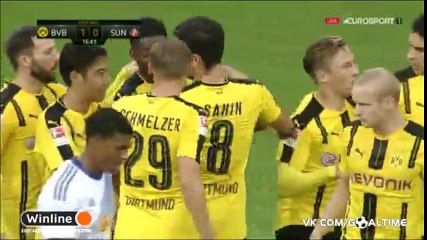 Sunderland vs Borussia Dortmund 1-1 All Goals & Higlights HD 05.08.2016