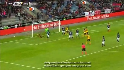 0-1 Joel Campbell Goal HD - Viking FK 0-1 Arsenal 05.08.2016 HD