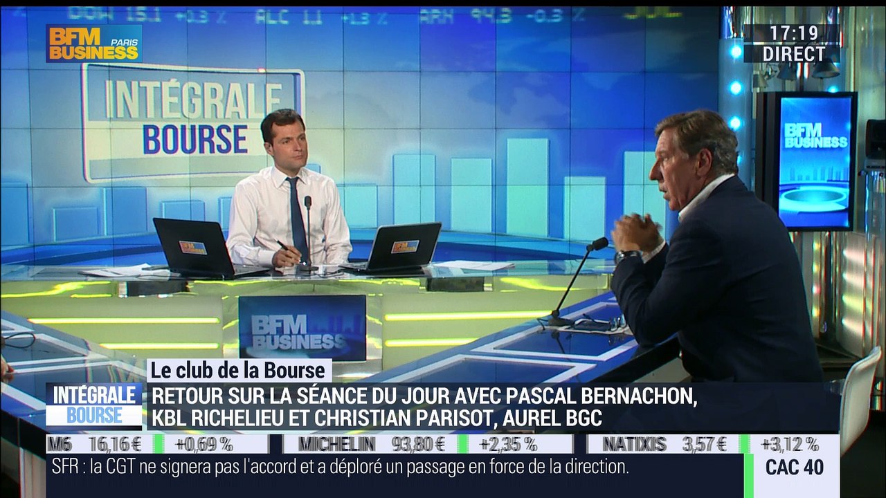 Le Club de la Bourse: Christian Parisot, Pascal Bernachon et Alexandre Baradez - 05/08