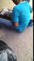 JALI FAQEER IN LAHORE COUGHT BY PEOPLR