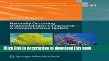 Ebook Naturally Occurring Organohalogen Compounds - A Comprehensive Update (Fortschritte der
