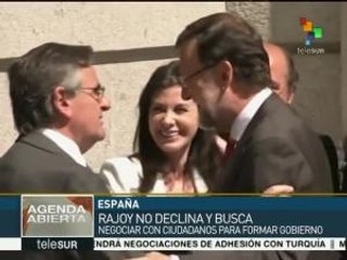 España: Rajoy sigue buscando apoyo de Ciudadanos para formar gobierno