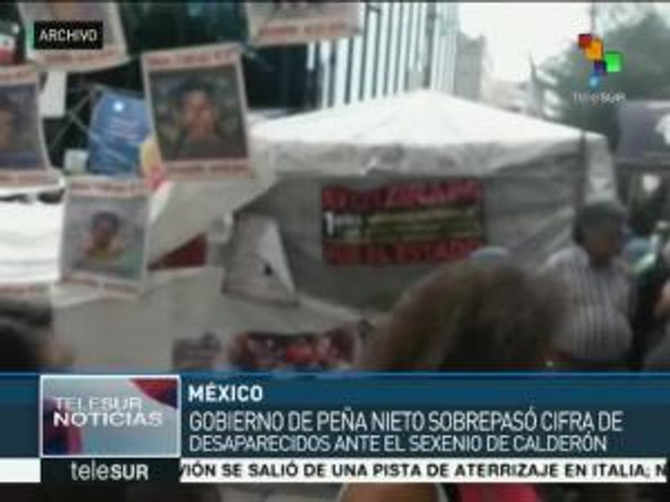 México: cifra récord de desaparecidos durante gobierno de Peña Nieto