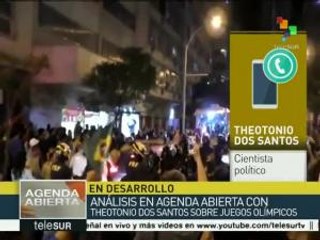 Theotonio Dos Santos: Medios intentan legalizar golpe contra Dilma