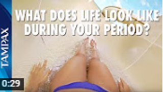 Tampax Commercial- Waterslide, Power Over Periods