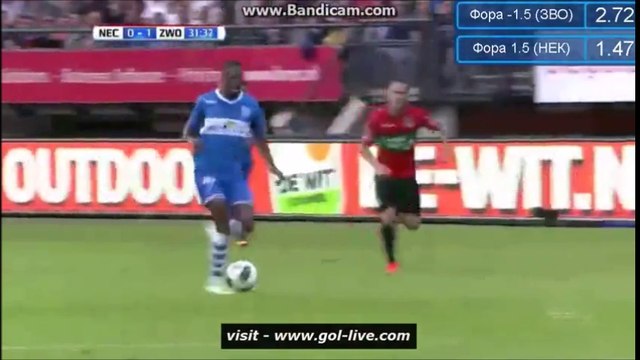 Nijmegen vs Zwolle 1-1 All Goals Higlights HD 05.08.2016