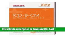 Books ICD-9-CM Professional for Physicians, Vols. 1   2 - 2012 Edition (Physician s Icd-9-Cm) Free