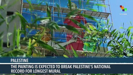 Palestine: UNICEF-Sponsored Mural Inaugurated in Gaza