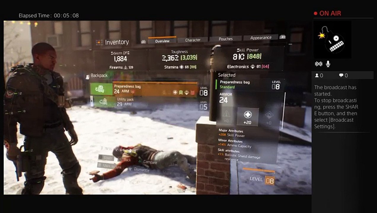 OgAeris08's Live PS4 Broadcast