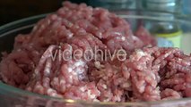 Minced Meat and Salt - Stock Footage | VideoHive 15401015