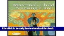 Books Package of Maternal-Child Nursing Care  Pocket Companion for Maternal-Child Nursing Free