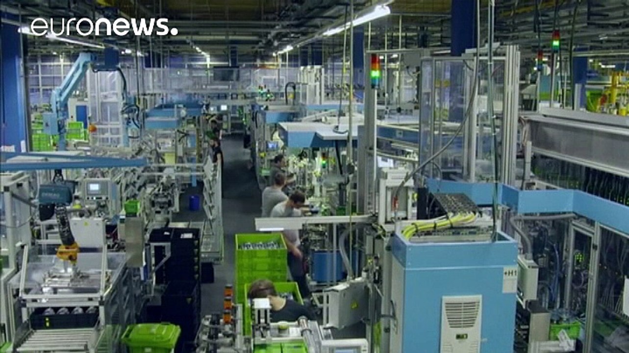 Deutsche industrie zeigt schwäche