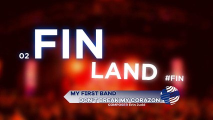 My First Band - Don't Break My Corazon (Finland) (PQR #10 for NVSC #20)