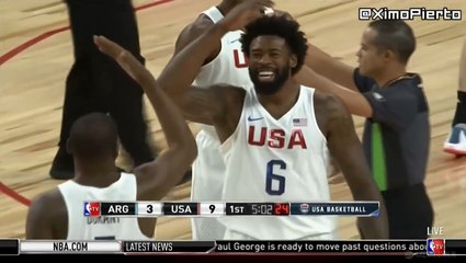 USA vs Argentina - Full Game Highlights | July 22, 2016 | Exhibition | 2016 USA Basketball Showcase