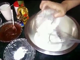 Chocolate Pancakes ( Fouzias Cooking )