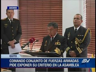 Comando conjunto quiere exponer criterios sobre reformas al Issfa