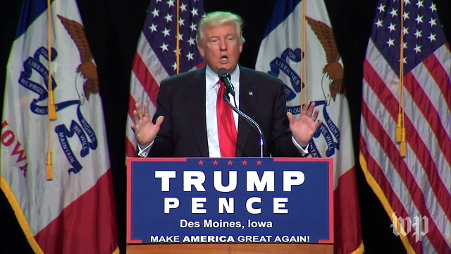 Trump talks about the crying baby again and compares it to Pavarotti