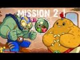 Plants vs. Zombies Heroes - Zombies Mission 2: The Great Cave Raid 2-1 [4K 60FPS]