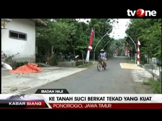Menabung Hampir 40 Tahun, Buruh Tani Ini Akhirnya Berangkat Haji
