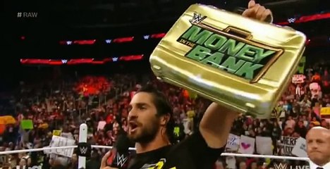 Roman Reigns interrupts Seth Rollins: Raw, March 2, 2015