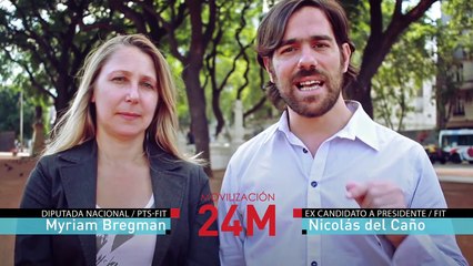 El 24 de Marzo marchá con el PTS y el FRENTE DE IZQUIERDA