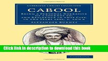 Ebook Cabool: Being a Personal Narrative of a Journey to, and Residence in that City, in the Years