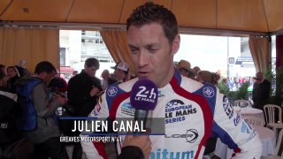 24 Heures du Mans 2016 - Interview Julien Canal