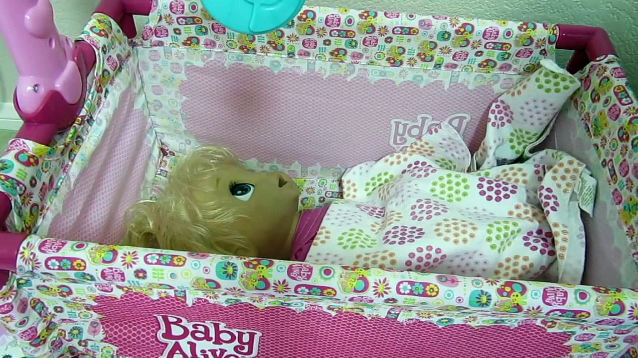 BABY ALIVE DOLL London Feeding and Changing Video