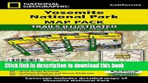 Books National Geographic Trails Illustrated Maps: Yosemite National Park Map Pack Bundle Full