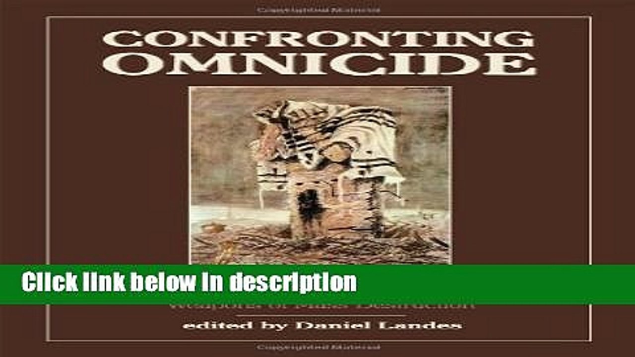 Books Confronting Omnicide: Jewish Reflections on Weapons of Mass Destruction Full Download