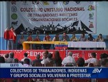 Organizaciones sociales, indígenas y de trabajadores retomarán protestas contra Gobierno