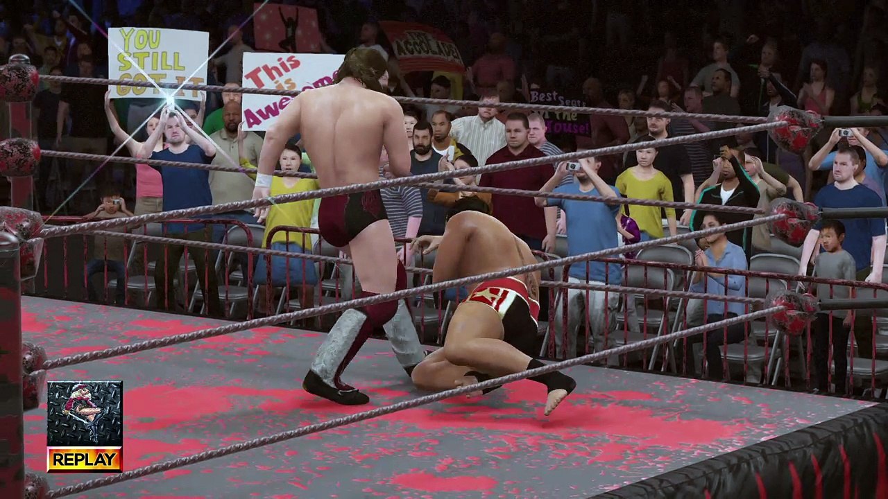 WWE 2K16 rusev v daniel bryan highlights