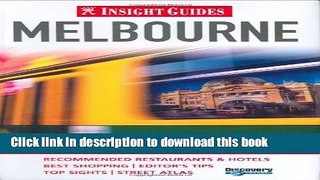 Ebook Melbourne Insight Guide Free Online