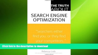 DOWNLOAD The Truth About Search Engine Optimization READ PDF FILE ONLINE