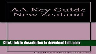 Ebook AA Key Guide New Zealand Full Online