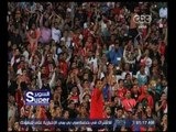 السوبر | احتفال المنتخب المصري وجماهير الكرة بعد تأهل المنتخب لأمم أفريقيا