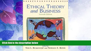 Big Deals  Ethical Theory and Business (7th Edition)  Free Full Read Best Seller